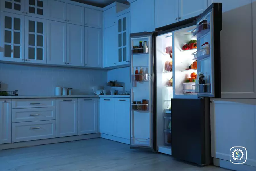 روشن نشدن لامپ یخچال