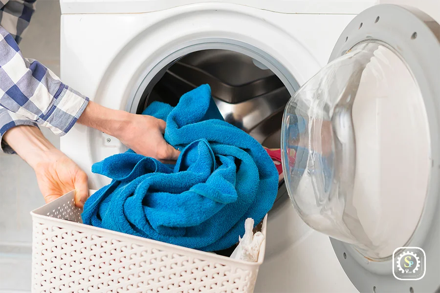 doing lundry with arcelik