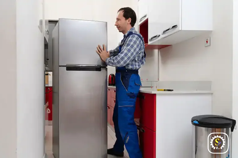 moving-fridge-in-the-kitchen