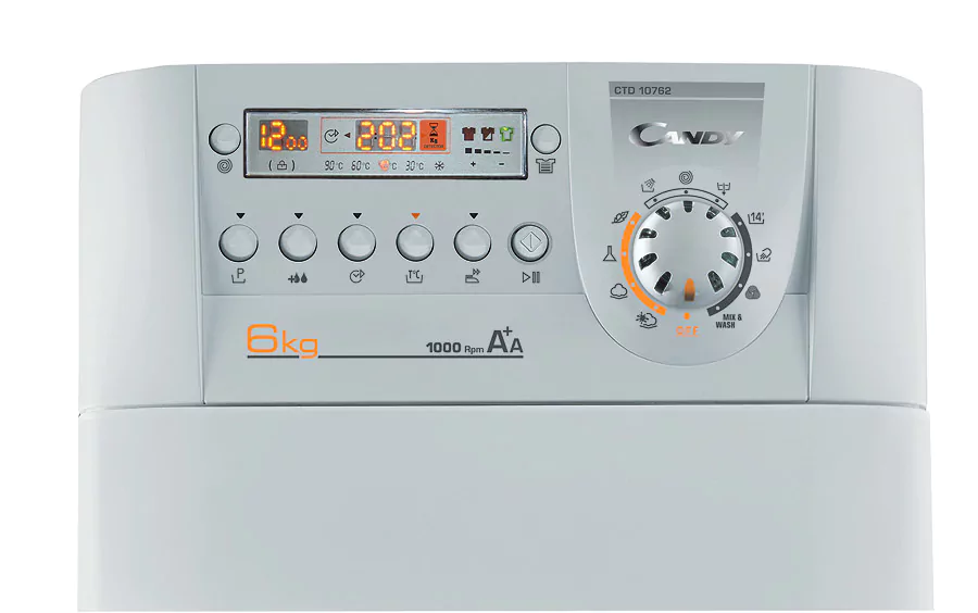 تنظیم برنامه شستشو در ماشین لباسشویی کندی 
